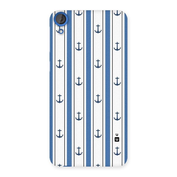 Anchor Stripe Lines Back Case for HTC Desire 820