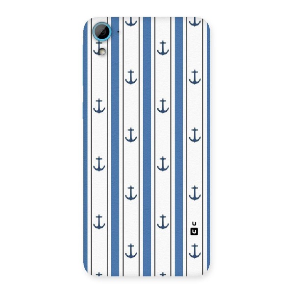 Anchor Stripe Lines Back Case for HTC Desire 826