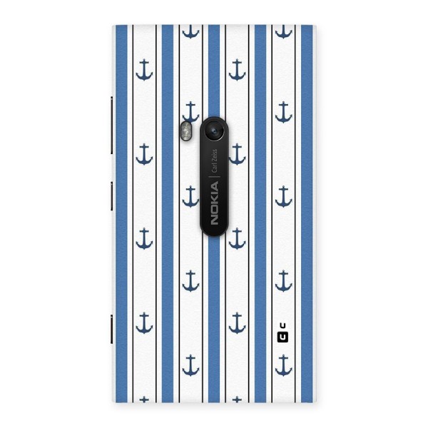 Anchor Stripe Lines Back Case for Lumia 920
