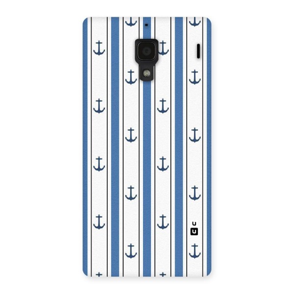 Anchor Stripe Lines Back Case for Redmi 1S