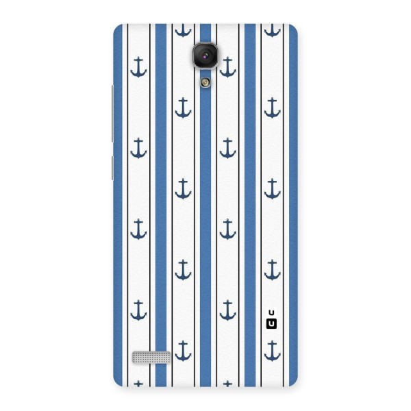 Anchor Stripe Lines Back Case for Redmi Note