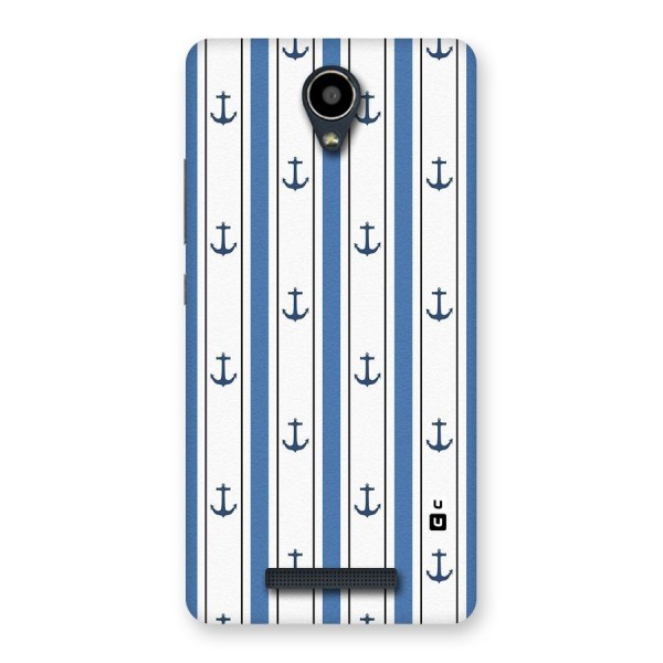 Anchor Stripe Lines Back Case for Redmi Note 2