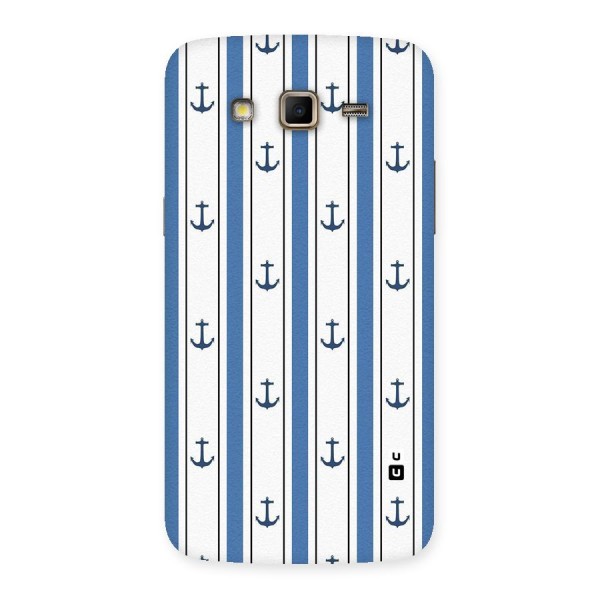 Anchor Stripe Lines Back Case for Samsung Galaxy Grand 2