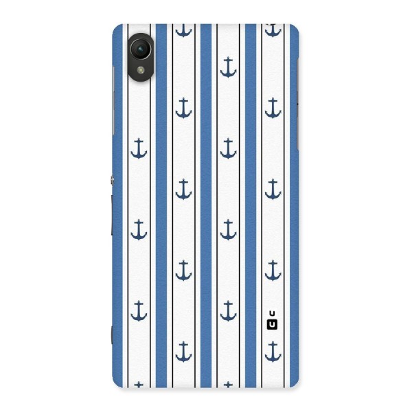 Anchor Stripe Lines Back Case for Sony Xperia Z2