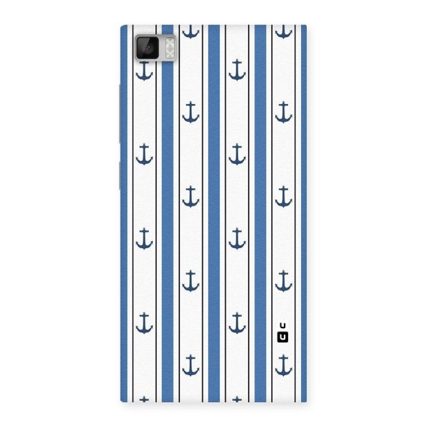 Anchor Stripe Lines Back Case for Xiaomi Mi3