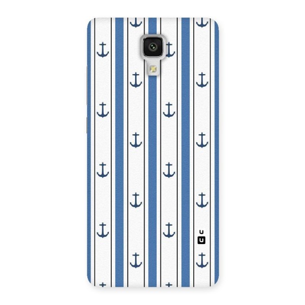 Anchor Stripe Lines Back Case for Xiaomi Mi 4