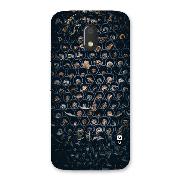 Ancient Wall Circles Back Case for Moto E3 Power