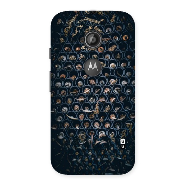 Ancient Wall Circles Back Case for Moto E 2nd Gen
