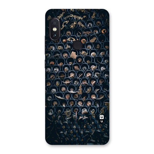 Ancient Wall Circles Back Case for Redmi Note 5 Pro