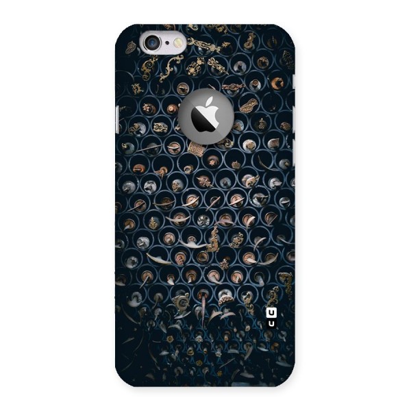 Ancient Wall Circles Back Case for iPhone 6 Logo Cut
