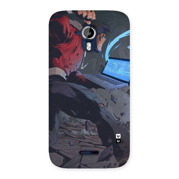 Angry Programmer Back Case for Micromax Canvas Magnus A117