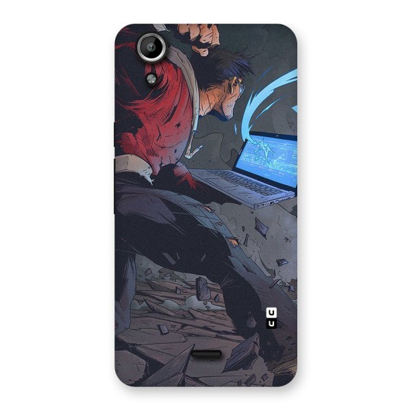 Angry Programmer Back Case for Micromax Canvas Selfie Lens Q345