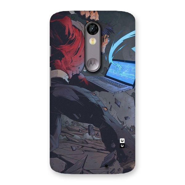 Angry Programmer Back Case for Moto X Force