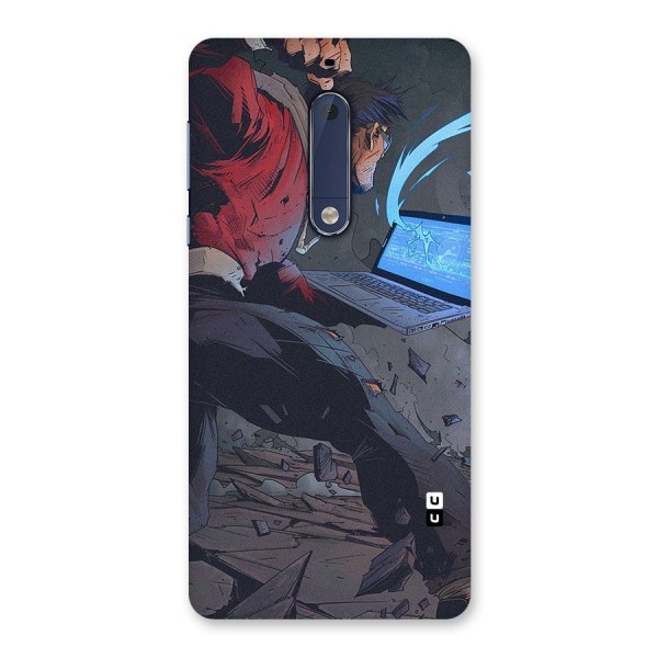 Angry Programmer Back Case for Nokia 5