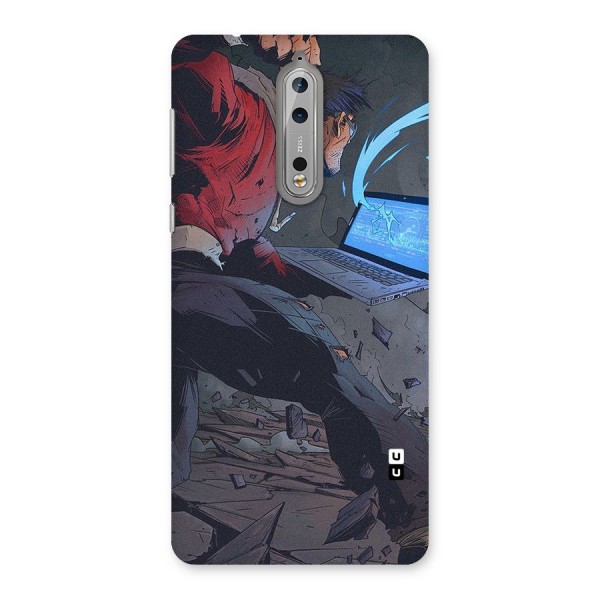 Angry Programmer Back Case for Nokia 8