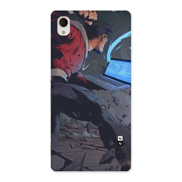 Angry Programmer Back Case for Xperia M4 Aqua