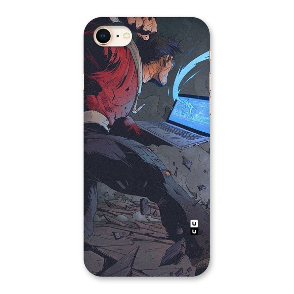Angry Programmer Back Case for iPhone 8