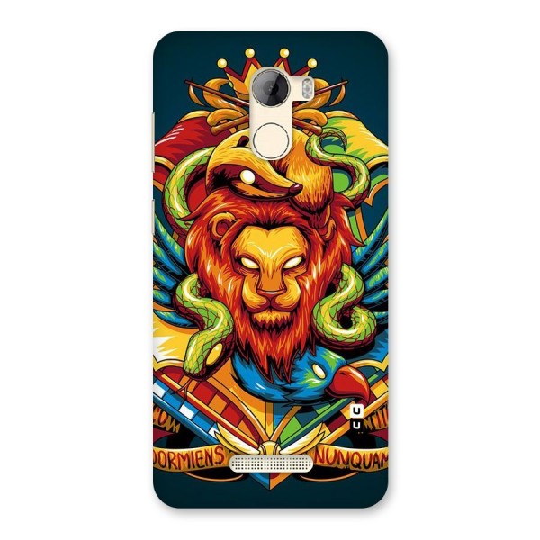 Animal Art Back Case for Gionee A1 LIte