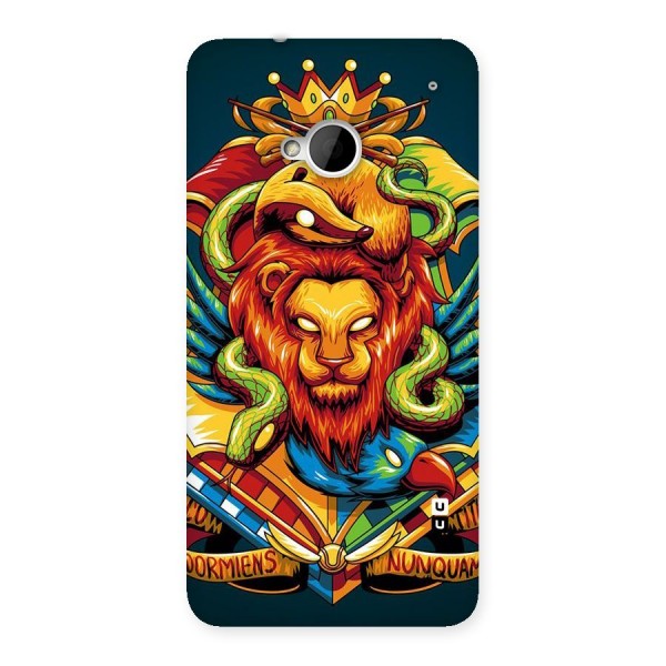 Animal Art Back Case for HTC One M7