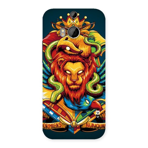 Animal Art Back Case for HTC One M8