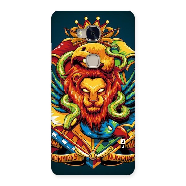 Animal Art Back Case for Huawei Honor 5X