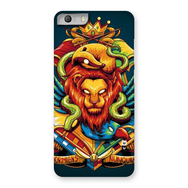 Animal Art Back Case for Micromax Canvas Knight 2