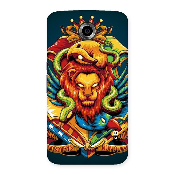 Animal Art Back Case for Nexsus 6