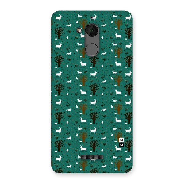 Animal Grass Pattern Back Case for Coolpad Note 5