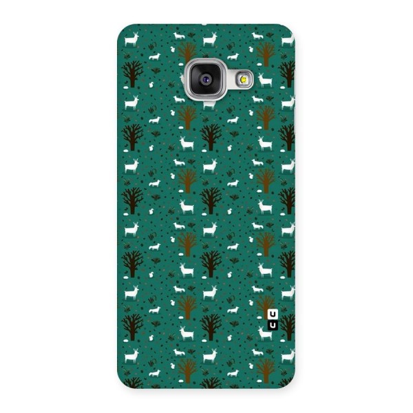 Animal Grass Pattern Back Case for Galaxy A3 2016