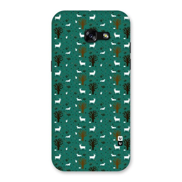 Animal Grass Pattern Back Case for Galaxy A5 2017