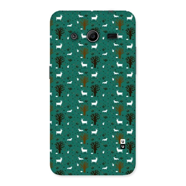 Animal Grass Pattern Back Case for Galaxy Core 2