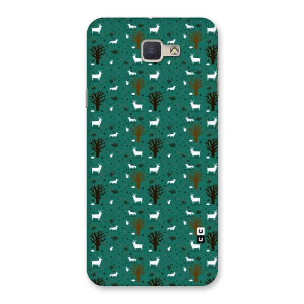 Animal Grass Pattern Back Case for Galaxy J5 Prime