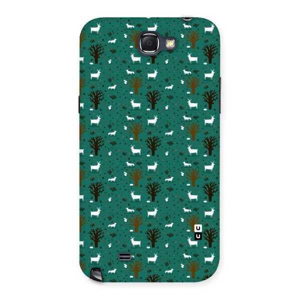 Animal Grass Pattern Back Case for Galaxy Note 2