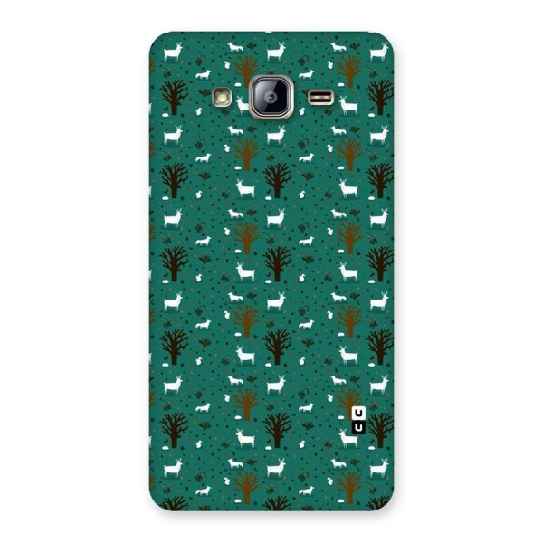Animal Grass Pattern Back Case for Galaxy On5