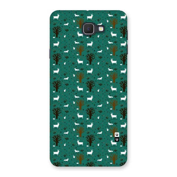 Animal Grass Pattern Back Case for Galaxy On7 2016