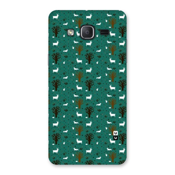 Animal Grass Pattern Back Case for Galaxy On7 Pro