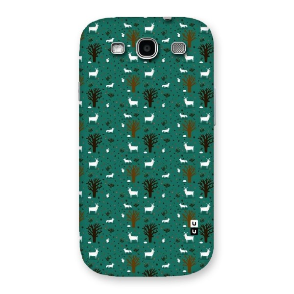 Animal Grass Pattern Back Case for Galaxy S3