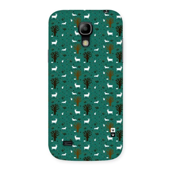Animal Grass Pattern Back Case for Galaxy S4 Mini