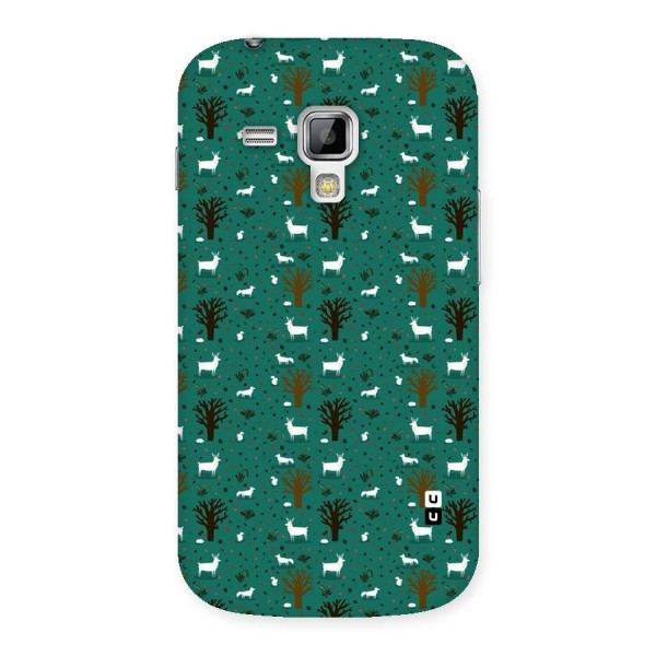 Animal Grass Pattern Back Case for Galaxy S Duos