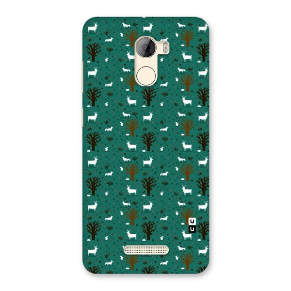 Animal Grass Pattern Back Case for Gionee A1 LIte