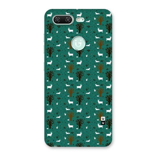 Animal Grass Pattern Back Case for Gionee S10