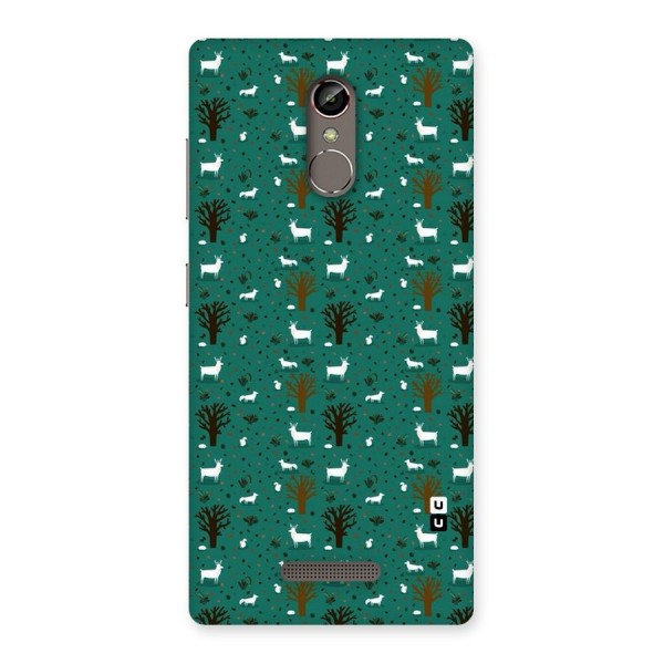 Animal Grass Pattern Back Case for Gionee S6s