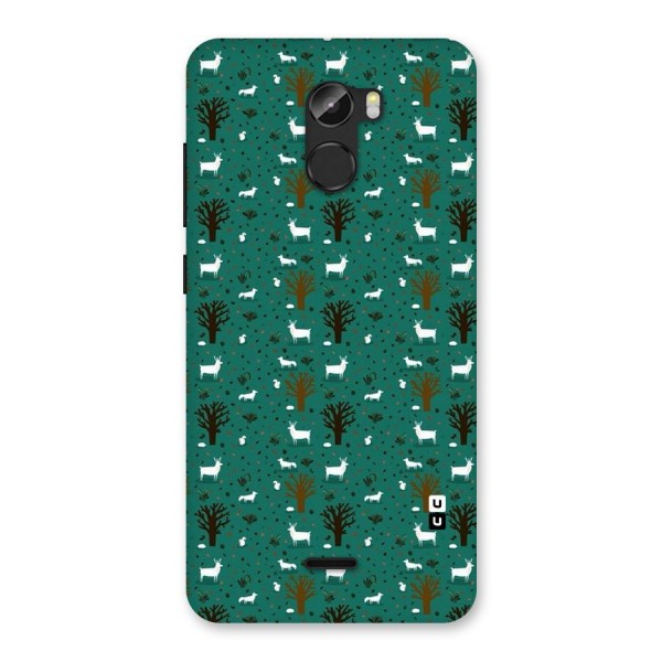 Animal Grass Pattern Back Case for Gionee X1