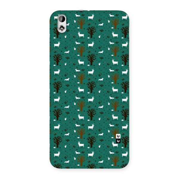 Animal Grass Pattern Back Case for HTC Desire 816s