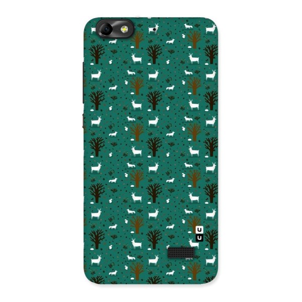 Animal Grass Pattern Back Case for Honor 4C