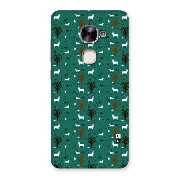 Animal Grass Pattern Back Case for Le 2