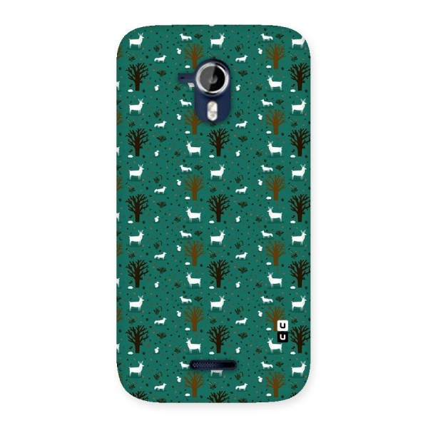 Animal Grass Pattern Back Case for Micromax Canvas Magnus A117