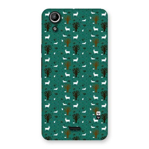 Animal Grass Pattern Back Case for Micromax Canvas Selfie Lens Q345
