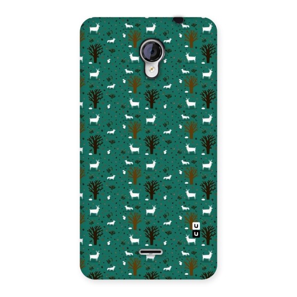 Animal Grass Pattern Back Case for Micromax Unite 2 A106