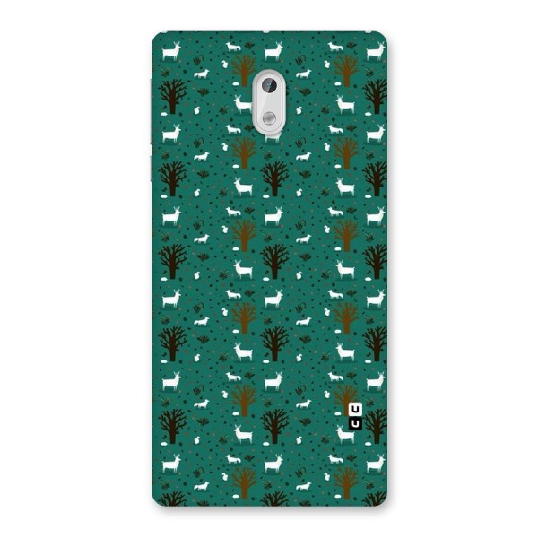 Animal Grass Pattern Back Case for Nokia 3